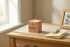 10 Pcs Wooden Memorial Candle Holder – in Loving Memory Gift, Sympathy Gift for Loss of a Loved One, Remembrance and Bereavement Gift, Celebration of Life Decor (Bird)