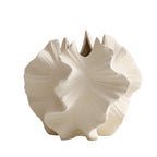 White Ceramic Vase – Nordic Minimalist Unglazed Stoneware Flower Vessel, Living-Room Centerpiece, Boho-Soft Furnishing Accent (09 Models (Large)) - color: 09 Models (Large)