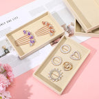 Yolev Jewelry Organizer Tray Stackable Velvet Jewelry Trays,Drawer Inserts Earring Organizer Adjustable Velvet Box Tray Earring Necklace Storage Ring Bracelet Display Case