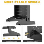 Ultrawall Pegboard Display Stand, Metal Tabletop Pegboard Display, Accessories Rack Organizer for Jewelry, Retail Stores, Craft Shows, 12"X16", 4pcs Black - size: 4Pack 12"X16"
