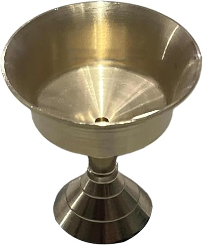 1PC Candle Holders Copper Butter Lamp Holder Long Lamp Candlestick Put Candle Copper Cup Home Decor - size: Small