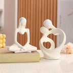 Statue Decorations Simple Modern Abstract Figures Creative Small Ornaments Living Room Home Desktop Decorations Home Decor Object(A), WANGJIANJUN2023 - size: A