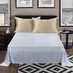 ALASKA BEAR Natural Silk Pillowcase, Hypoallergenic, 19 Momme, 600 Thread Count 100 Percent Mulberry Silk, Standard Size with Hidden Zipper (1,Champagne Gold) - color: Champagnegold, size: Standard 20''x26''