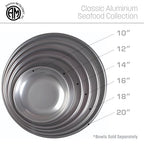 American Metalcraft SEA12 Aluminum Seafood Tray, Silver, 75-oz., 12-Inch
