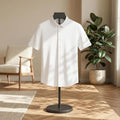 Mannequin Torso, Adjustable Shirt Display Stand Height 20 to 34 Inches, Cap and Gown Display Stand Stable Clothing Garment Dress Form, Coat Jacket Hanger Easy to Install, Black - size: 1 Pack