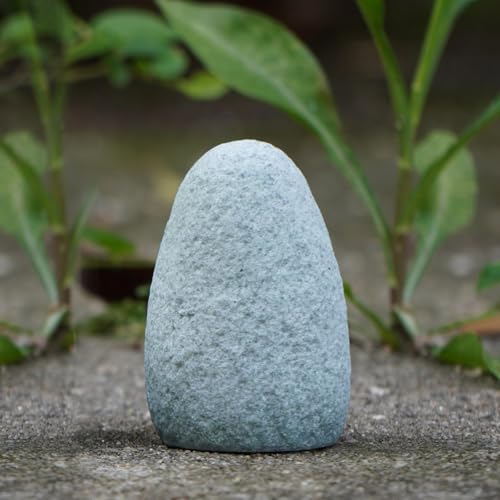 Cute Stone Primitive Man Figurine: Funny Stoneman Statue for Outdoor Decor, Carving Face Garden Home Decoration Fish Tank Ornament - Stone Man A - style: Stone Man A