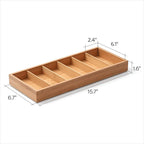 Natural bamboo Glasses Eyeglass Eyewear Sun glasses Sunglasses Box Storage Case Tray Display Showcase Organizer Box - color: Log color
