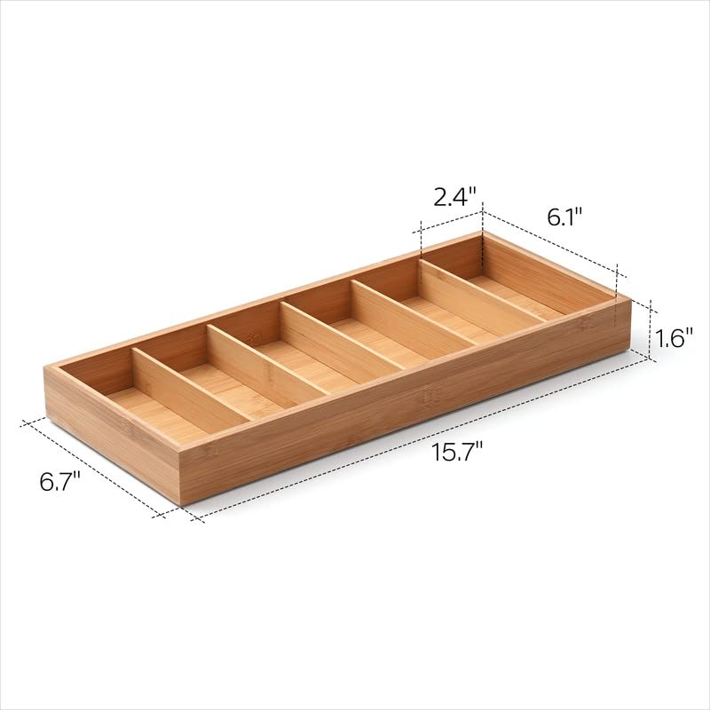 Natural bamboo Glasses Eyeglass Eyewear Sun glasses Sunglasses Box Storage Case Tray Display Showcase Organizer Box - color: Log color
