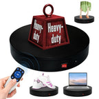 360 Rotating Platform,13.8Inch/35cm Remote Motorized Turntable,400lbs Capacity Motorized Rotating Display Stand Photography Turntable motorized lazy susan Heavy Duty Turntables for Photography,3D Scanner - size: 13.8inch/Black/400Lbs Load