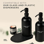 MaisoNovo Stone Soap Tray - Dish soap Dispenser for CounterTop - Bathroom Trays - color: Slate Stone Tray