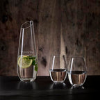 Orrefors Personalized 27oz Enjoy Carafe, Custom Engraved 27oz Crystal Carafe, Wine Decanter, Water Pitcher, or Vase for Flowers, Elegant Home Decor