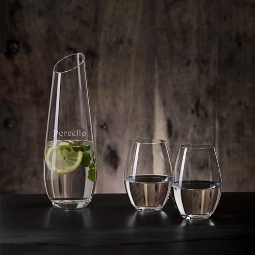 Orrefors Personalized 27oz Enjoy Carafe, Custom Engraved 27oz Crystal Carafe, Wine Decanter, Water Pitcher, or Vase for Flowers, Elegant Home Decor
