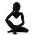 Modern Thinker Sculpture Abstract Figurine for Home, Office, or Bathroom Decor | USA Made | Durable 3D Printed PETG | Perfect for Coffee Table, Bookshelf, or Kitchen Counter