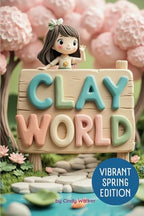 Clay World: Vibrant Spring Edition, A Cute Characters Book With Over 100 Spring-Themed Clay Designs, From Spring Rolls to Strawberries. A Perfect ... Ideas. (Absolutely Beautiful Clay Designs)