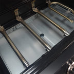 CaptainGrill Grease Tray with Catch Pan - Dyna Glo Grill Replacement Parts, Universal Drip Pan for 4/5 Burner Gas Grill Models from Dyna Glo, Nexgrill, Expert Grill, Kenmore, BHG and More (24"-30")