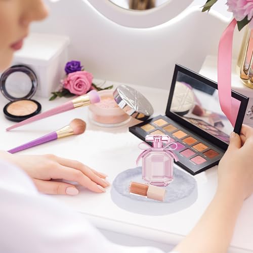 Crystal Jewelry Dish Tray, 6.29" Round Glass Trinket Dish for Vanity Small Decorative Trinket Dishes for Rings Earrings Necklaces Bracelet Watch Keys, Birthday Mother's Day Christmas for Women - color: Clear