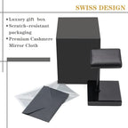 Watch Stand | Watch Display Stand |Premium Leather Natural Marble Base | Watch Display Fits All Watches | watch stand | Watch Holder Organizer for Men