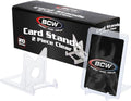 BCW 2-Piece Card Display Stands | Showcase Top Loaders, Magnetics, Screwdowns |Trading Card Display| Card Display Stand | Card Stand | Semi Rigid Card Holder Stand (20 Pack) - color: 20 Pack