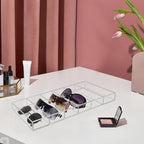 Sunglass Organizer Case, Glasses Holder Storage for Multiple, Acrylic Sunglasses Drawer Tray, 1 Pack
