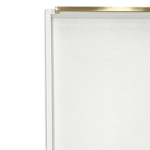 Faux Leather Rectangular Tray, Snow White, 15"W x 11"L x 2"H - color: Snow White