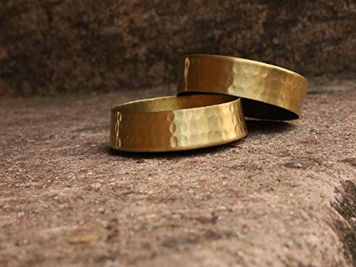 Hand Made Pure Brass Tealight Candle Holder Set of 2 Votive Holders