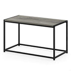 FURINNO Camnus Modern Living Coffee Table, French Oak Grey - color: French Oak Grey, size: Rectangular Metal Frame