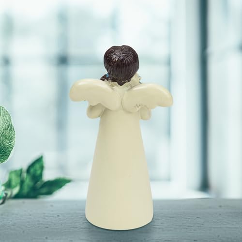 kullder Angel Figurines, Friendship Gifts for Women -Resin Friend Figurines, Guardian Angel Statue, Best Friend Birthday Gifts for Women, Bestie Gift, Friends Hand-Painted Figure Memorial Gift - color: Friend Angel Figurine