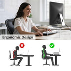 Egchi Clear Acrylic Monitor Stand Riser 2 Tier, 5.12 Inches High Clear Computer Desk Organizer Shelf for Multi Media PC Storage Laptop - size: 16''x8''x5.12''-2 Tiers