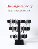 Bracelet Holder Stand,Bracelet Organizer Display for Selling,Bangle Organizer for Women,Watch Storage Holder for Men,Jewelry Business Supplies (Style 2 （Black 3 Tier ）) - style: Style 2 （Black 3 Tier ）
