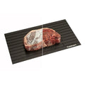 Cuisinart BBQ Defrosting Tray, Conductive Aluminum Rapid Thaw Plate for Frozen Meat, Quick Defrosting Tool that Preserves Natural Flavors, Non Stick Easy to Clean Kitchen Gadget & Grilling Accessories - size: 13.8" x 7.8" x 0.5"