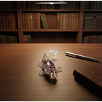 Desk Accent Tranquil Sculpture for Home Office Decor - for Study or Workspace,