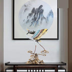 Statue Decorations Interior Decoration Ornaments Light Luxury Copper Home Living Room Entrance Crafts Home Decor Object