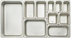 Winco SPH2 44198 Size Pan 2 1/2" (NSF), Stainless Steel, Medium