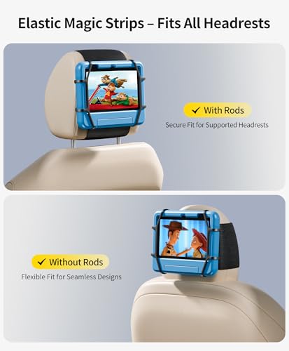 FANGOR 4 Pack Tablet Holder for Car - size: 4 Pack - fit for 7-12.9" tablet