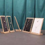 Necklace Display Stands for Selling Necklace Holder Necklace Display Storage Jewelry Display Storage Set 3PCS (Gray) - color: Gray