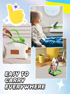 Easter Basket Stuffers Essentials for Teens Girls Boys Kids Cell Phone Stand: Upgrade Adjustable Thumbs Up Lazy Phone Holder for Desk Fun Birthday Eatser Gifts for Boys Girls Adults Grandma Husband - color: Avocado Green