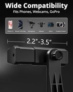 UBeesize 12" Desk Ring Light with Stand & Phone Holder - Adjustable Studio Light for Photography，Zoom Meetings, YouTube, TikTok, Live Streaming - style: Smart Touch Model