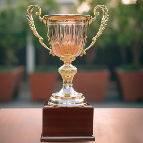 Chunful Wood Base Trophy Base DIY Square Stand Blank for Trophies Awards Trophies Figurines Cups Display Stand - color: Cherry, size: 4.5" X 4.5" X 2.5"