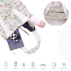 DGAZ Designer Shoulder Bags for Women, Luxury Tote Bag with Zipper, Large Shoulder Hobo Bags - color: Orchid Grass