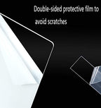BetterJonny 1PCS Transparent Acrylic Nail Art Display Holder, 50PCS Stand With 3M Double Sided Tape for Professional Salon False Sample Display - color: transparent