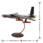 B-52 Bomber Collectible Handmade Metal Art Figurine, Desk Accessories, Trophy, Boss Gift, Home Office Décor, Airplane - style: B-52 Bomber
