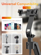 USKEYVISION 70” Auto Face Tracking Tripod, Extendable 360° Rotation Phone Tripod for iPhone and Android, Selfie Stick for iPhone w/Remote Control,Phone Holder Video Recording for TikTok(UTK-01) - size: UTK-01(auto face tracking tripod)