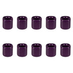 Mega Candles 10 pcs Dark Purple 1/2 Inch Diameter Ceramic Chime Ritual Spell Candle Holders, Great for Casting Chimes, Meditation, Rituals, Spells, Vigil, Witchcraft, Wiccan Supplies - color: Dark Purple, size: 10 Pieces