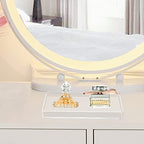 Bigfety Acrylic Bathroom Tray for Counter, Handmade Clear Trays Sturdy Organizer for Cup, Sponge, Soap, Plant (Medium, Clear) - size: 9.7" x 5.9" x 0.9"