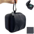 Watch Case for Travel, Single Hard Watch Case with Custom Pillow, Display or Storage for Mens Wristwatch, Smartwatch, Sports Watch, Fits up to 55mm Face Size with 18CM Cleaning Cloth (1 Slot) - size: 1 Slot