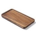 Bathroom Vanity Tray, Bathroom Tray for Counter, Toilet Tank Tray, Wood Bathroom Tray for Organizing and Home Decor (9.8 x 5.1 x 0.8 inch) - size: 9.8" x 5.1" x 0.8"