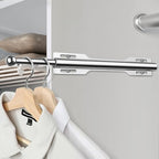 12" Valet Rod for Closet Pull Out (2 Pack, Chrome) - color: Chrome, size: 2 Pack