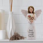50th Birthday Gifts for Her, 50th Birthday Gifts for Women, 50 Year Old Gifts for Women, Sculpted Hand-Painted Figurine - style: 50th Birthday Gifts