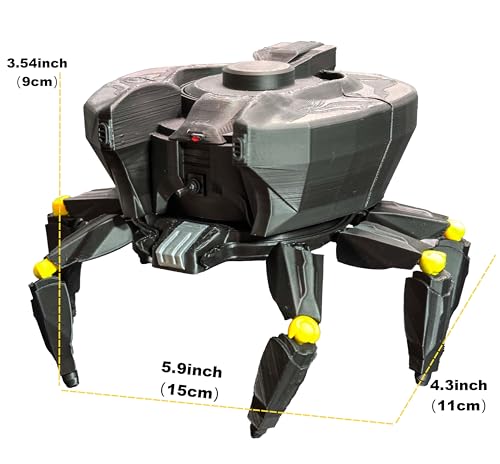 3D Printed Arc Leaper&Bastion 2PCS Creature 5.1 Inch Sculpture Sci Fi Home Office Desk Decor - color: 2pcs