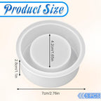 5 PCS Resin Tea Light Candle Mold Resin Mold Tealight Holder Candlestick Holder Silicone Candle Holders Molds for DIY Handmade, Weddings, Home Decorating, Parties